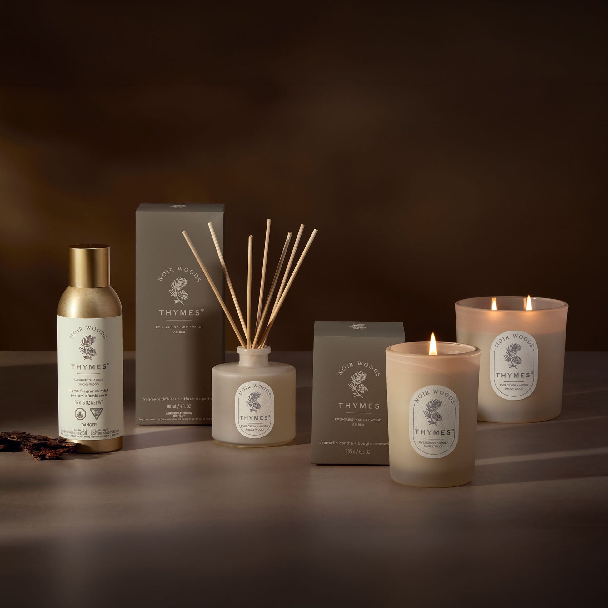 Noir Woods Petite Reed Diffuser