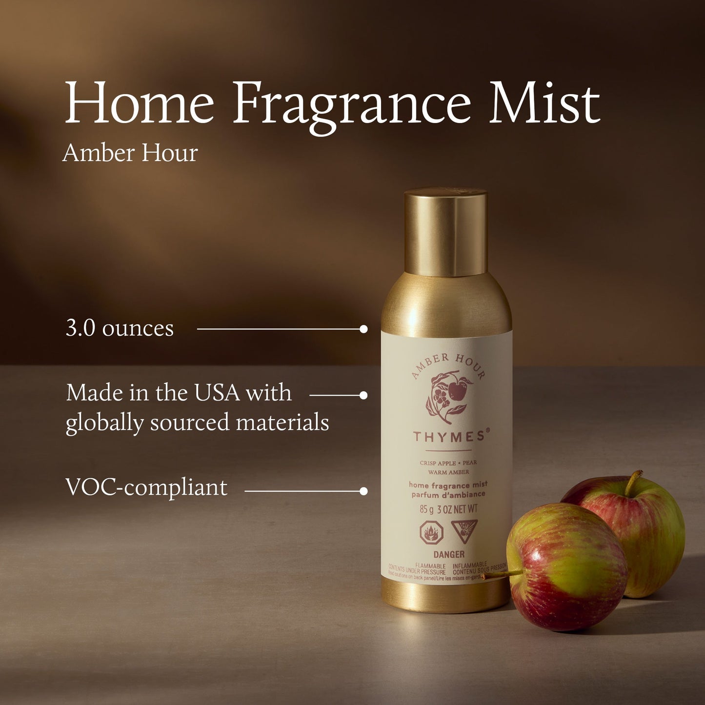 Amber Hour Home Fragrance Mist