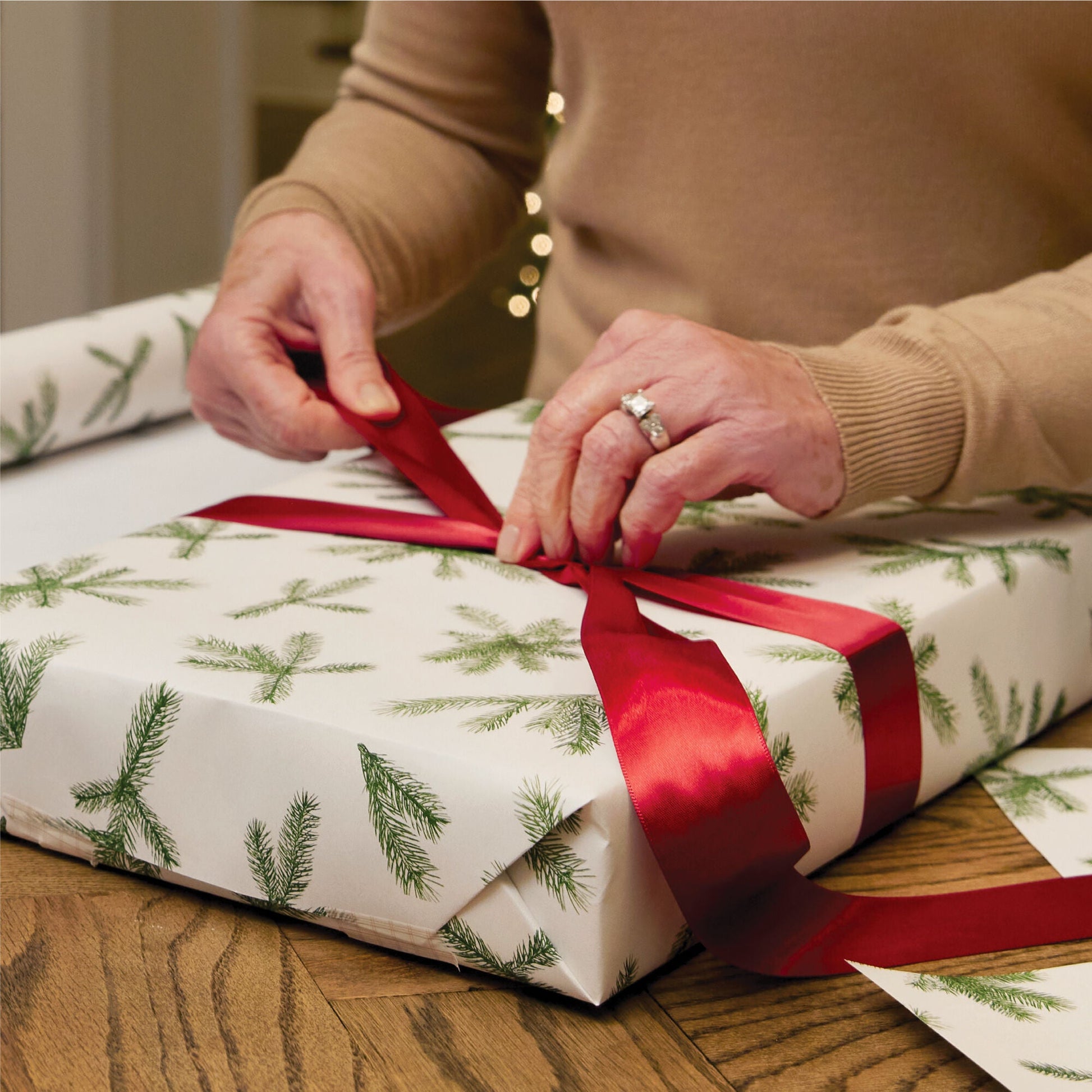 Frasier Fir® Fragranced Wrapping Paper, 2 pack